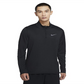 Nike Men's 1/4 Zip Training Shirt Athletic Performance Tops Black Size X-Large