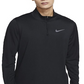 Nike Men's 1/4 Zip Training Shirt Athletic Performance Tops Black Size X-Large