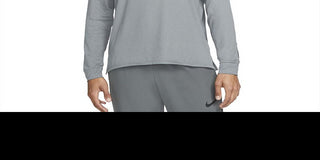 Nike Men's Hyperdry 1/4 Zip Long Sleeve Top Black Size Medium