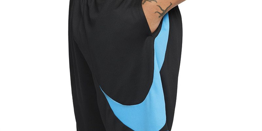 Nike Men's Dri FIT Basketball Shorts Black Size Small