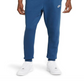 Nike Sportswear Men's Club Pocket Fleece Joggers in Dark Marina Blue/White Size Medium