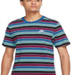 Nike Men's Striped Novelty Tee Blue Size XXL
