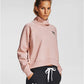 Under Armour Women's Rival Fleece Sweatshirt Pink Size Large