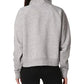 Under Armour Women's Rival Fleece Wrap Neck Sweatshirt Gray Size Medium