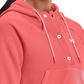 Under Armour Women's Rival Fleece Mesh Hoodie Pink Size XL