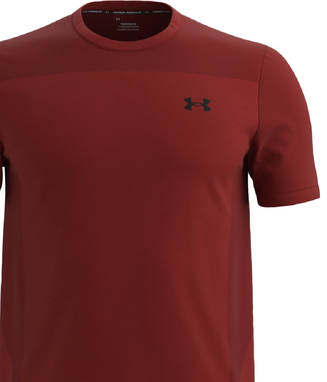 Under Armour Men's Seamless Performance T-Shirt Red Size Small