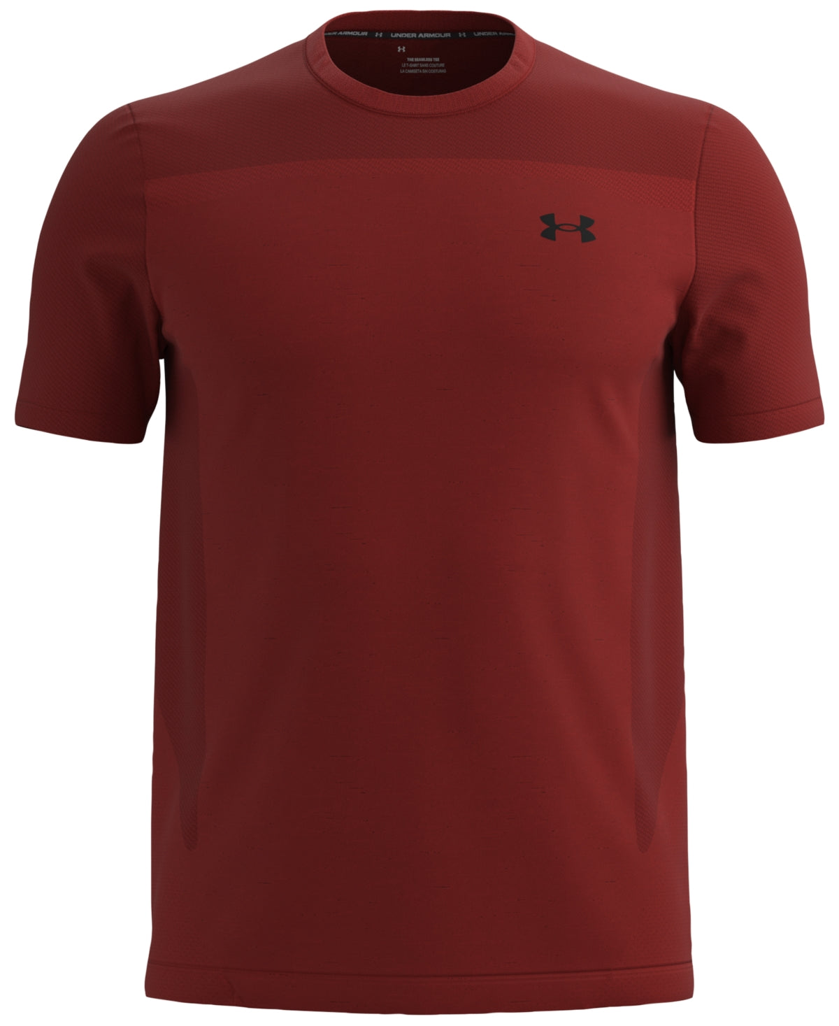 Under Armour Men's Seamless Performance T-Shirt Red Size Small