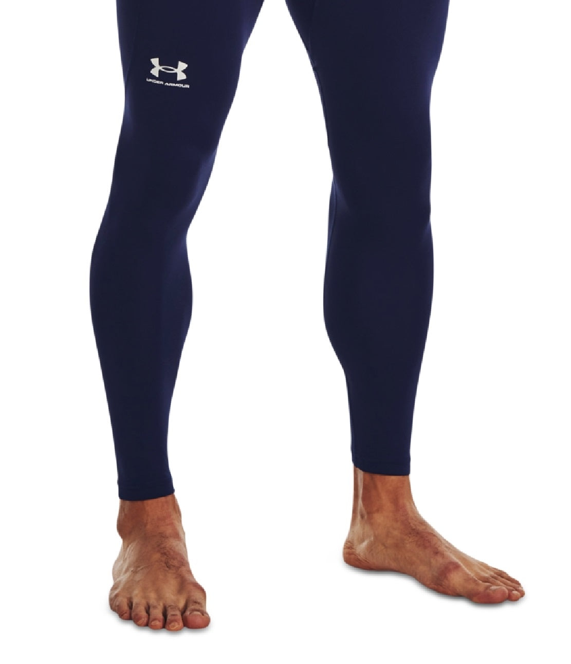 Under Armour Men's Cg Armour Performance Leggings Blue Size Small