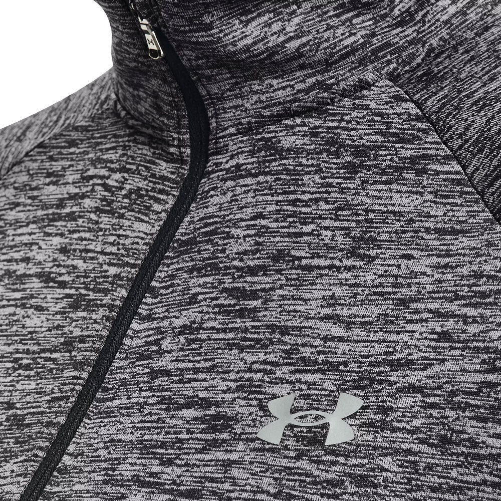 Under Armour Women's Tech Twist 1/2 Zip Top Gray Size Large