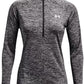 Under Armour Women's Tech Twist 1/2 Zip Black Size Medium