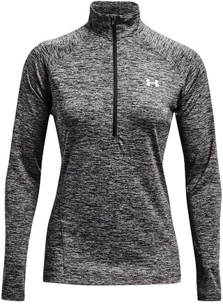 Under Armour Women's Tech Twist 1/2 Zip Black Size Medium
