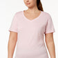 Under Armour Women's Short Sleeve Tech Tee Pink Size 1X