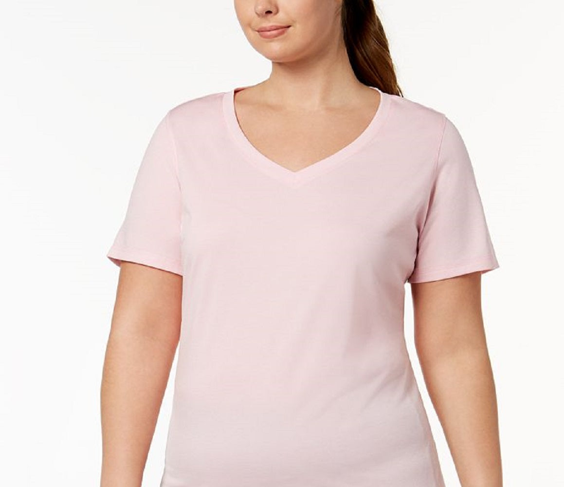 Under Armour Women's Short Sleeve Tech Tee Pink Size 1X