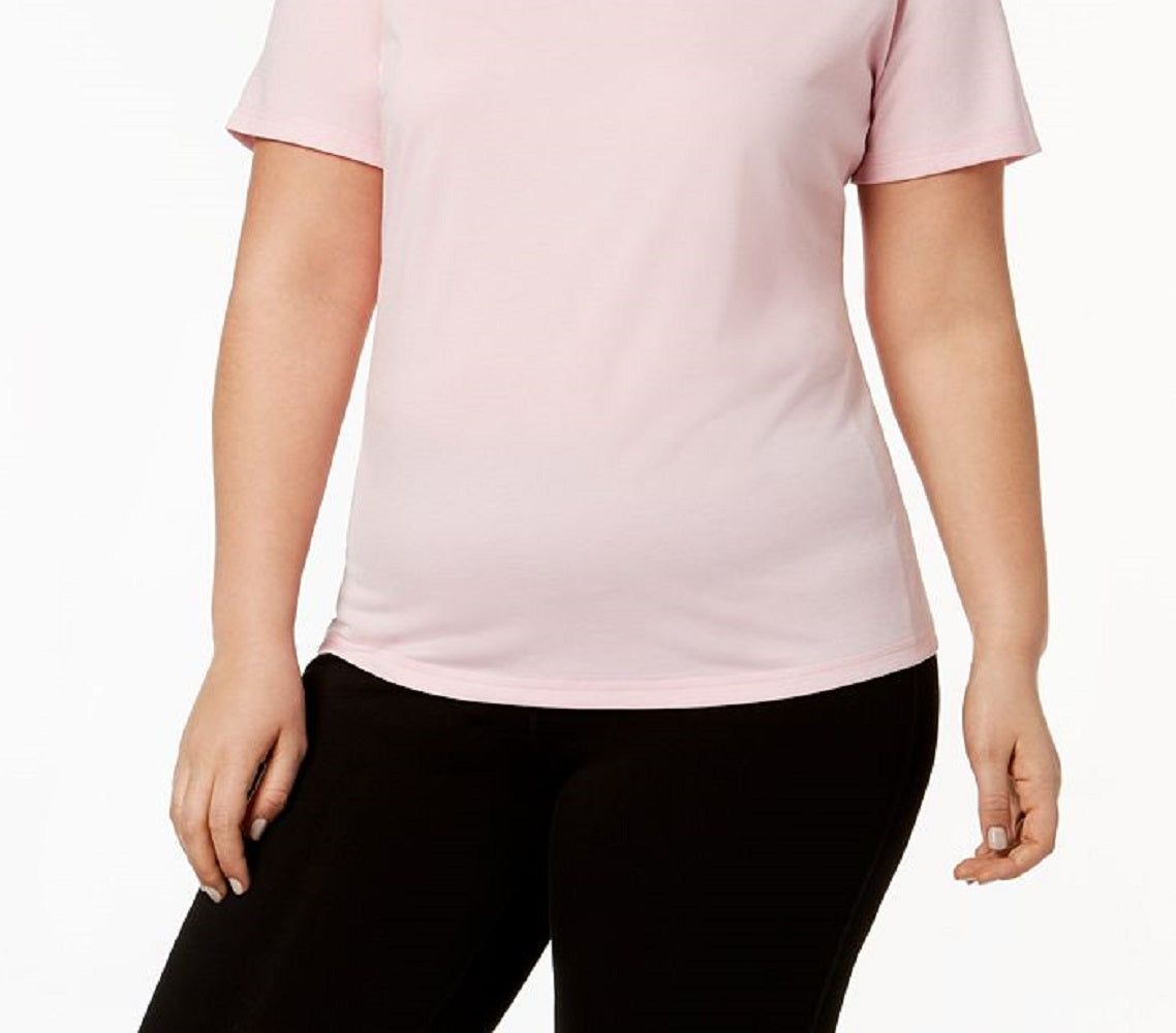 Under Armour Women's Short Sleeve Tech Tee Pink Size 1X