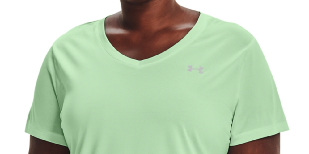 Under Armour Women's Short Sleeve Tech Tee Pink Size 3X