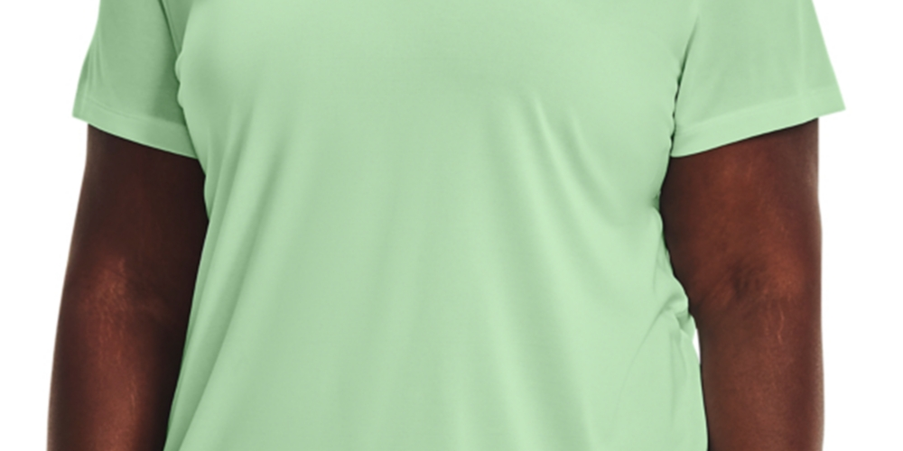 Under Armour Women's Short Sleeve Tech Tee Pink Size 3X