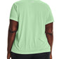 Under Armour Women's Short Sleeve Tech Tee Green Size 2X