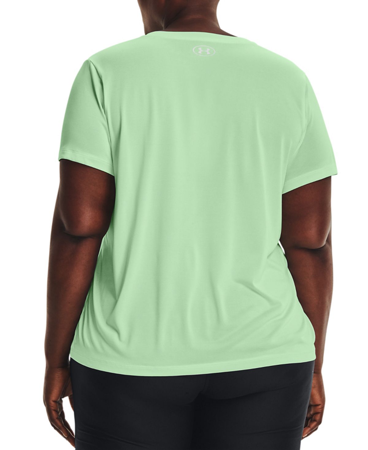 Under Armour Women's Short Sleeve Tech Tee Green Size 2X