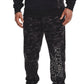 Under Armour Men's Rival Camo Script Fleece Joggers Black Size Large