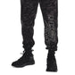 Under Armour Men's Rival Camo Script Fleece Joggers Black Size Large