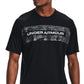 Under Armour Men's Ua Tech Logo T-Shirt Black Size Small