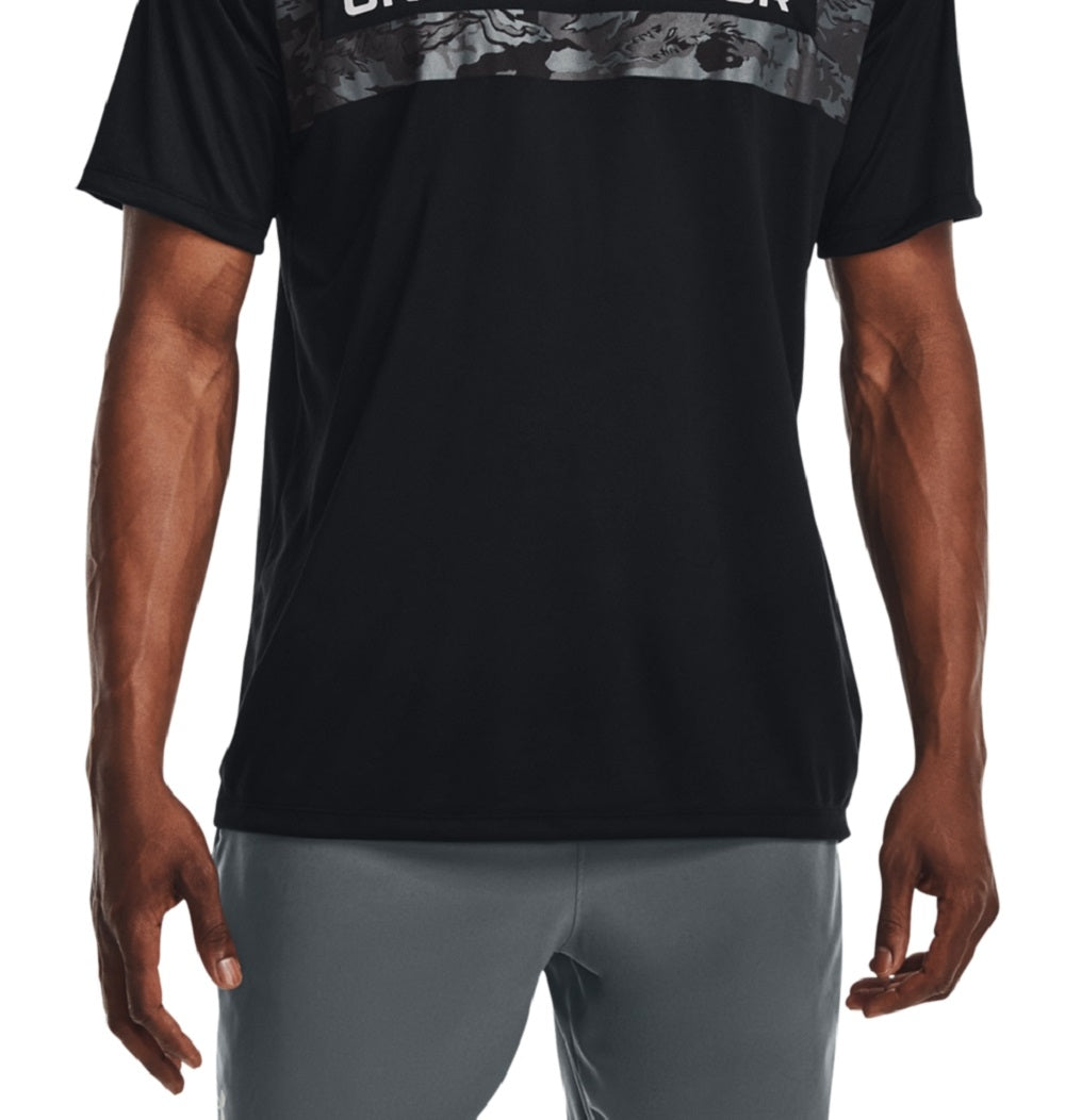 Under Armour Men's Ua Tech Logo T-Shirt Black Size Small