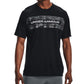 Under Armour Men's Ua Tech Logo T-Shirt Black Size Small