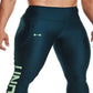 Under Armour Women's Heatgear No Slip Branded Leggings Blue Size X-Small