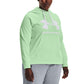 Under Armour Women's Rival Fleece Logo Hoodie Green Size 2X