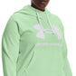 Under Armour Women's Ua Rival Fleece Logo Hoodie Green Size XXXL