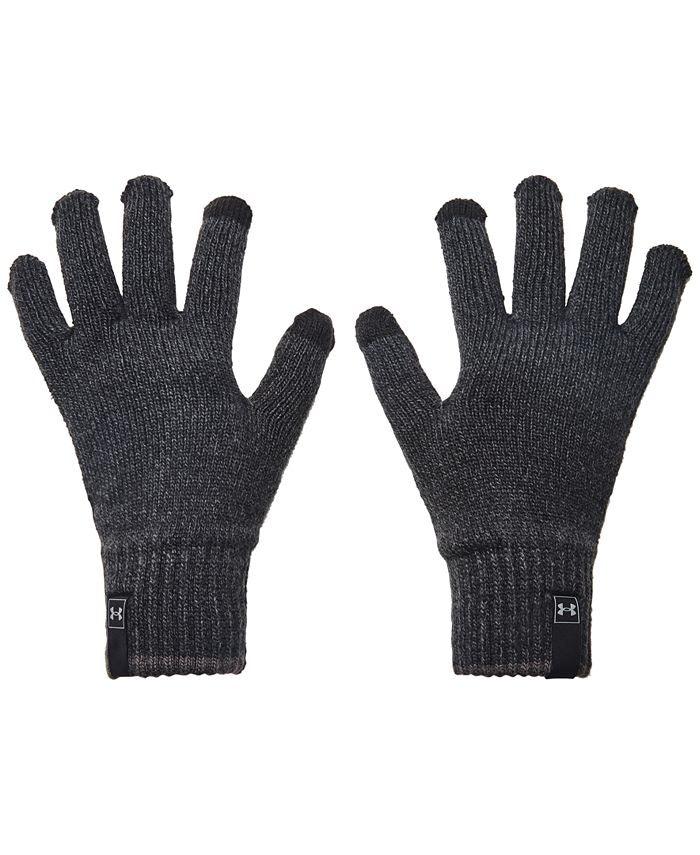 Under Armour Men's Halftime Tech Tip Gloves Black Size Large