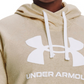 Under Armour Women's Plus Ua Rival Fleece Logo Hoodie White Size 1X