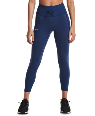 Under Armour Women's Meridian Ribbed Ankle Leggings Blue Size XX-Large