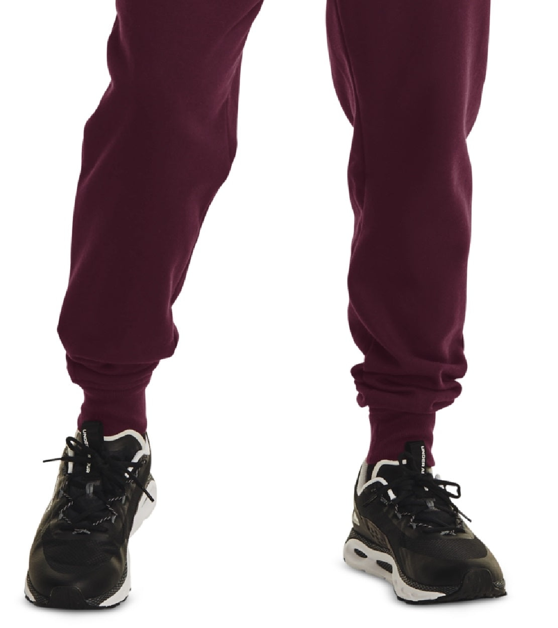 Under Armour Men's Rival Fleece Joggers Red Size Small