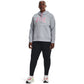 Under Armour Women's Rival Fleece Hoodie Gray Size 1X