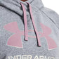 Under Armour Women's Rival Fleece Hoodie Gray Size 1X