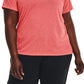 Under Armour Women's Tech T-Shirt Orange Size 2X