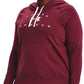 Under Armour Women's Rival Fleece Logo Hoodie Red Size 1X