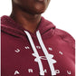 Under Armour Women's Rival Fleece Logo Hoodie Red Size 1X