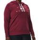Under Armour Women's Rival Fleece Logo Hoodie Red Size 2X