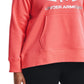 Under Armour Women's Rival Fleece Hoodie Orange Size 1X