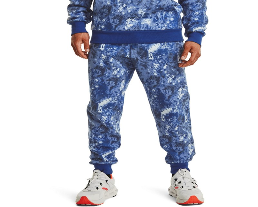 Under Armour Men's Rival Fleece Cloud Jogger Pant Blue Size Medium