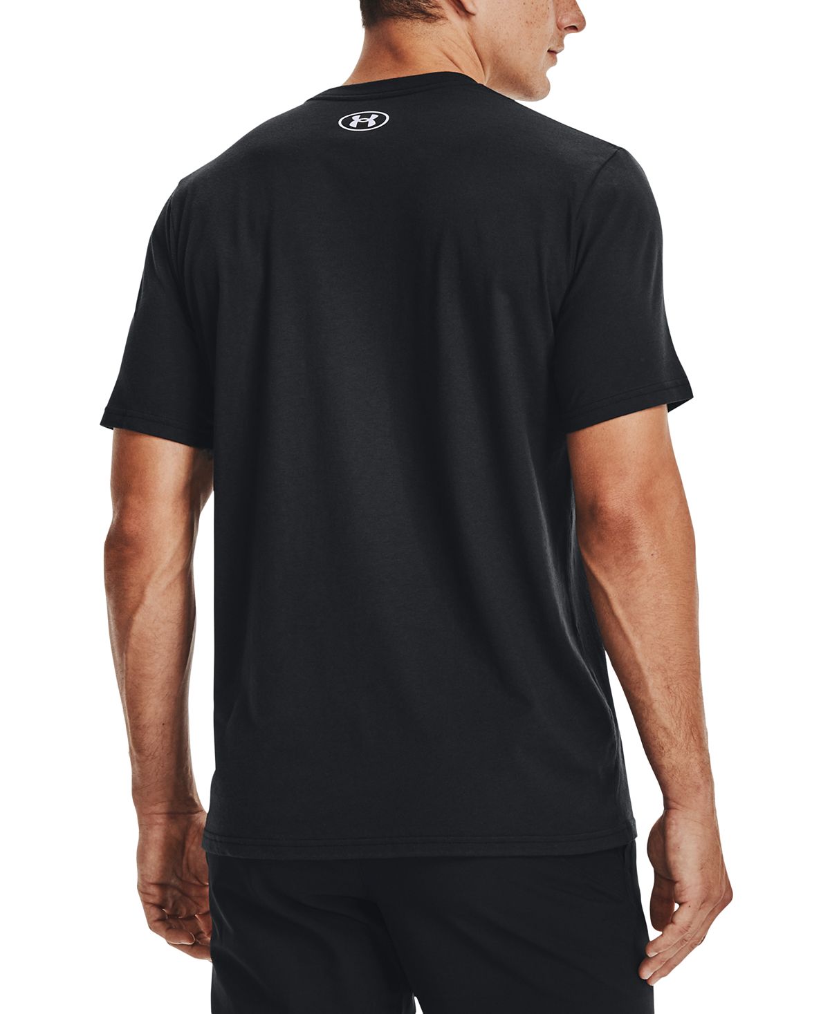Under Armour Men's New Freedom Flag Logo Graphic T-Shirt Black Size X-Large