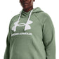 Under Armour Women's Ua Rival Fleece Logo Hoodie Green Size 1X