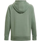 Under Armour Women's Rival Fleece Logo Hoodie Green Size 2X