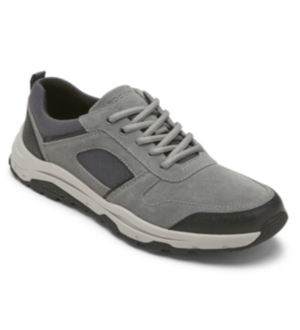 Rockport Men's Birchfield Ubal Oxford Shoes Gray Size 14 M