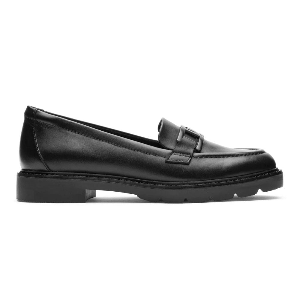 Rockport Women's Kacey Chain Loafers Black Size 7 M