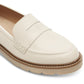 Rockport Women's Kacey Penny Loafer Flats White Size 8.5 M