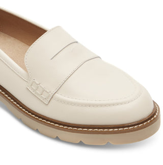 Rockport Women's Kacey Penny Loafer Flats White Size 8.5 M