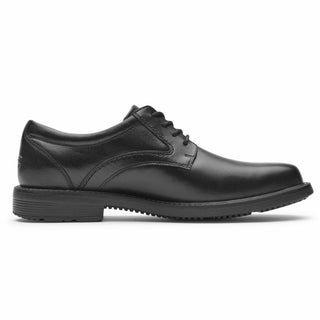 Rockport Men's Sl2 Plain Toe Lace up Shoes Black Size 9.5M